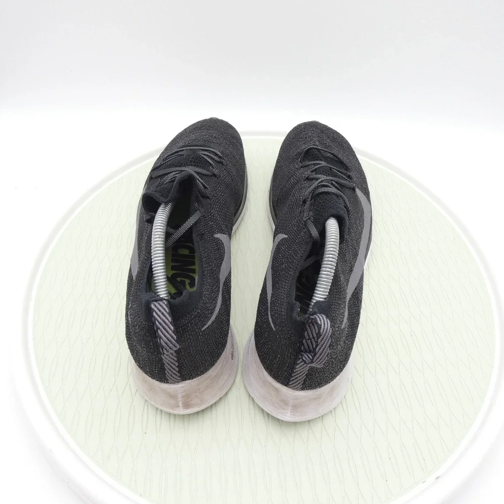 Nike Zoom Fly Flyknit Mens Running Shoes Black Gunsmoke AR4561-001 Size 12